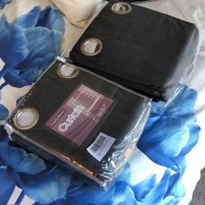 Brand new, velvet curtains